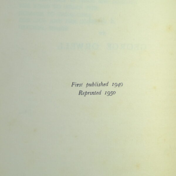 Nineteen Eighty-Four George Orwell