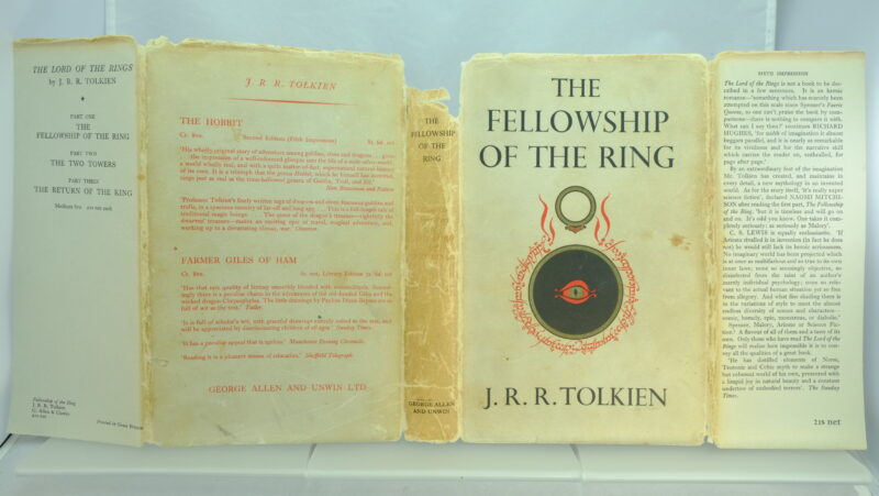 The Fellowship of the Ring 1st-5th edition by J R Tolkien