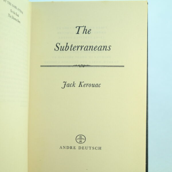 The Subterraneans by Jack Kerouac