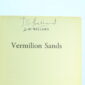Vermilion Sands signed 1st edition by J G Ballard