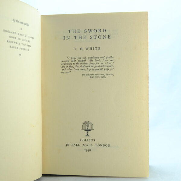 The Sword in the Stone by T H White
