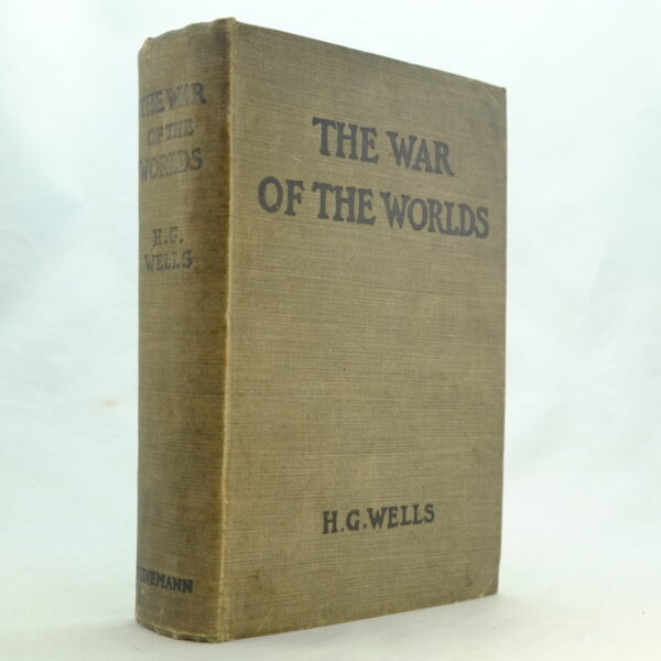 The War of the Worlds by H. G. Wells 1st edition (1) The War of the Worlds by H. G. Wells 1st edition