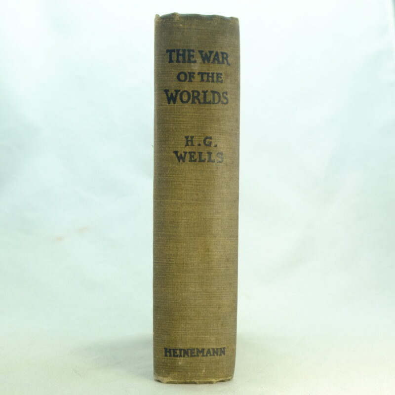 The War of the Worlds by H. G. Wells 1st edition