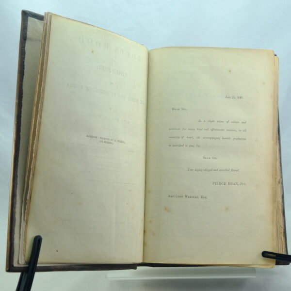 Robin Hood and Little John by Pierce Egan first edition