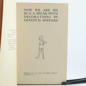 Now We Are Six, A. A. Milne, 1st edition