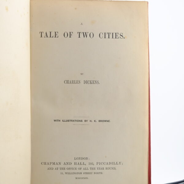 A Tale of Two Cities 1st edition by Charles Dickens