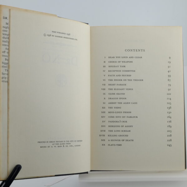 Dr NO by Ian Fleming 1st edition