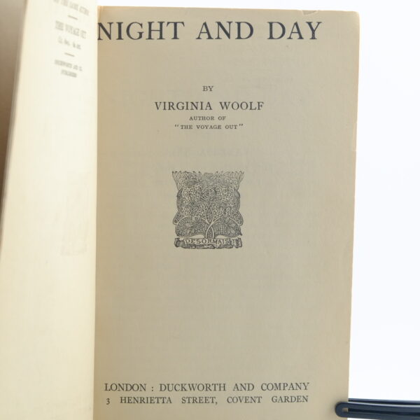 Night and Day by Virginia Woolf (1) Night and Day by Virginia Woolf