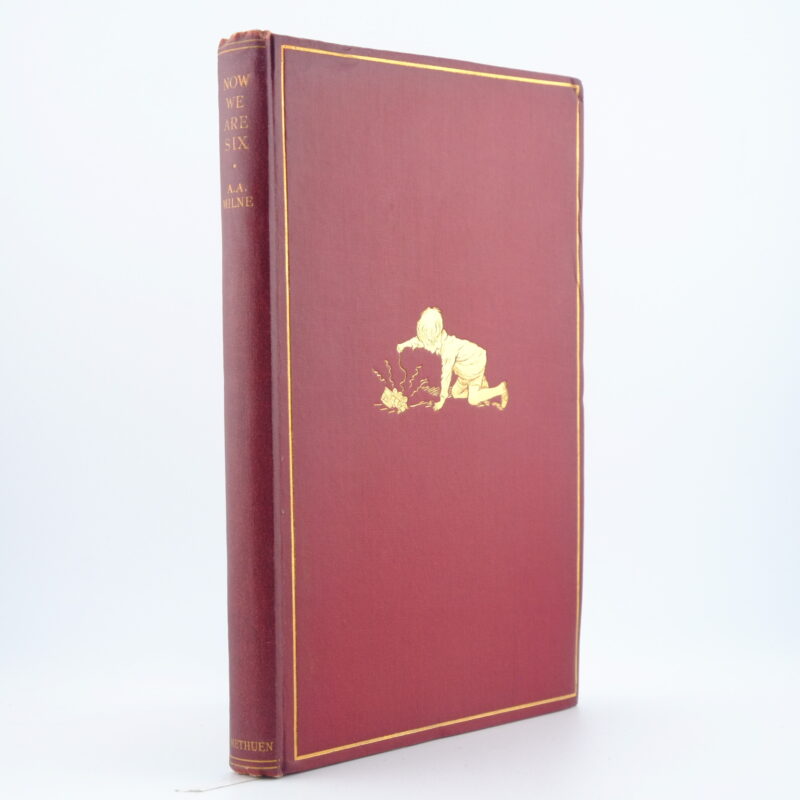 Now We Are Six by A. A. Milne signed