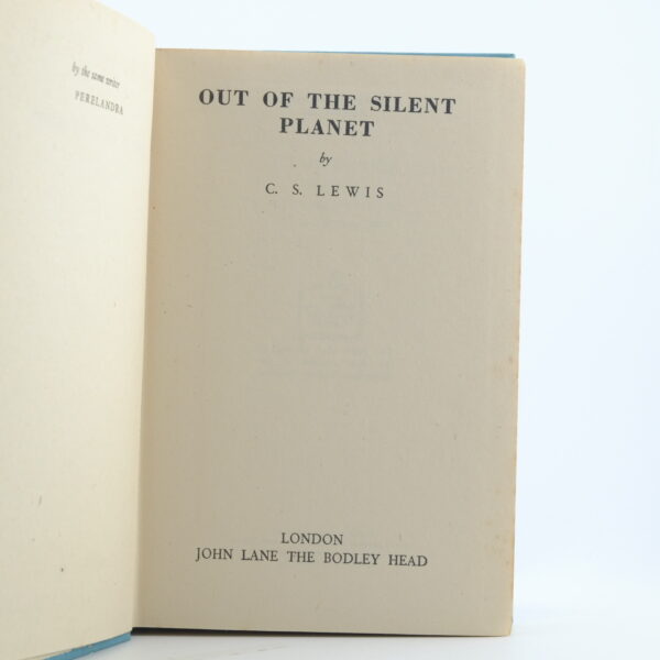 Out of the Silent Planet by C. S. Lewis. (3) Out of the Silent Planet by C. S. Lewis. (3)