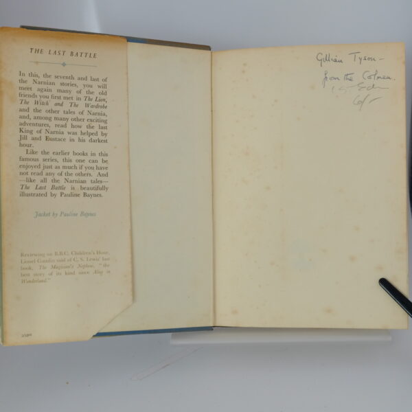 The Last Battle by C. S. Lewis 1st