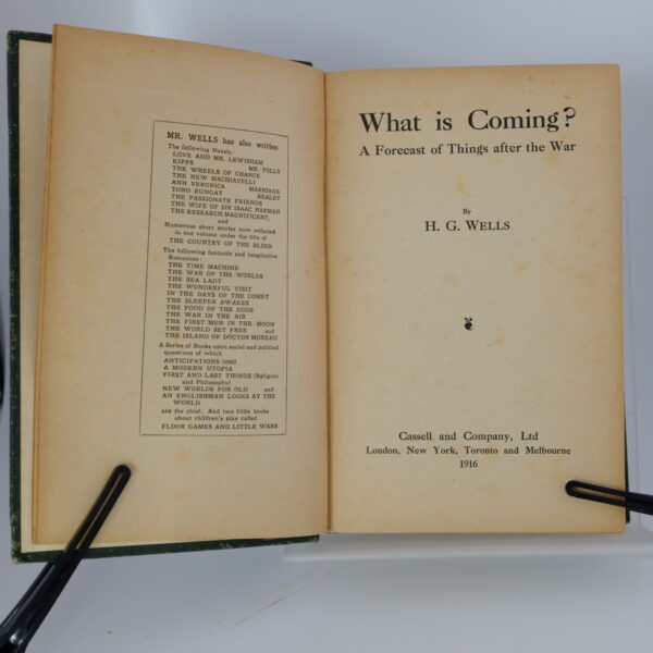 What is Coming by H. G. Wells (4) What is Coming by H. G. Wells