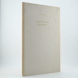 A Song for Simeon by T. S. Eliot.