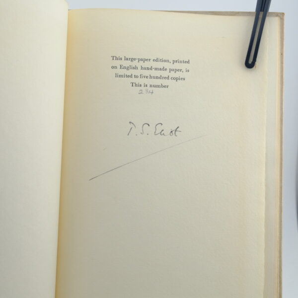 A Song for Simeon by T. S. Eliot. (3) A Song for Simeon by T. S. Eliot.