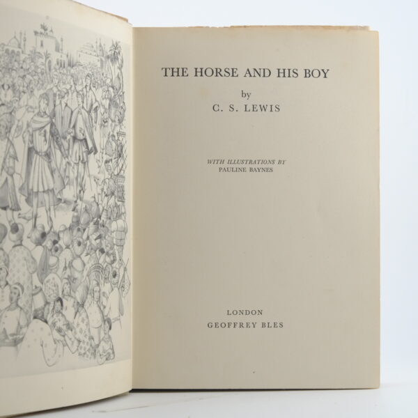 C. S. Lewis The Horse and His Boy 1st