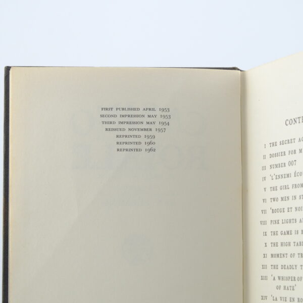 Casino Royale by Ian Fleming 1st.7th