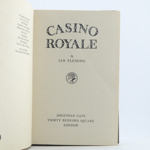 Casino Royale by Ian Fleming 1st.7th