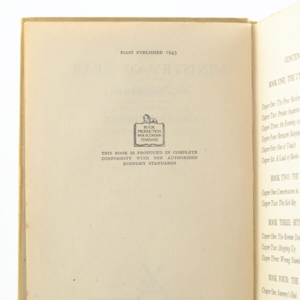 Graham Greene Ministry of Fear