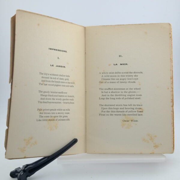 Impressions of America Oscar Wilde Limited edition. (4) Impressions of America Oscar Wilde Limited edition