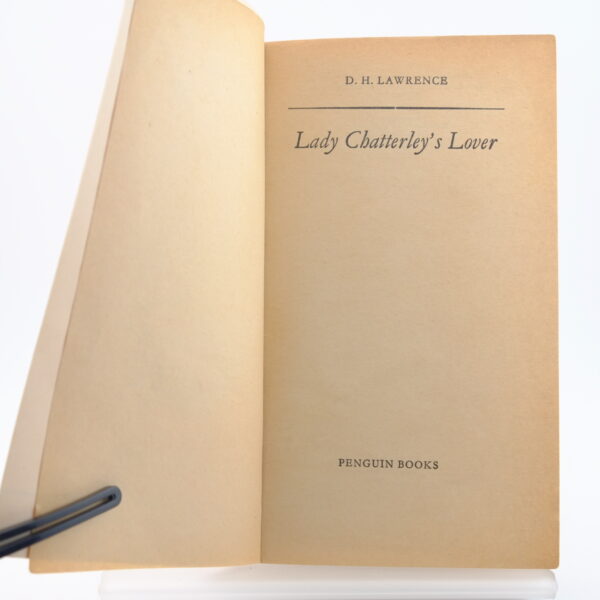Lady Chatterley's Lover D. H. Lawrence 1st edition. (3) Lady Chatterley's Lover D. H. Lawrence 1st edition.
