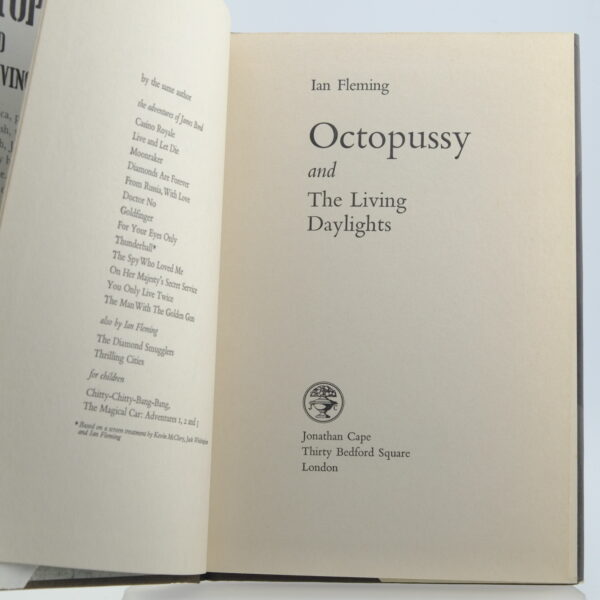 Octopussy by Ian Fleming 1st