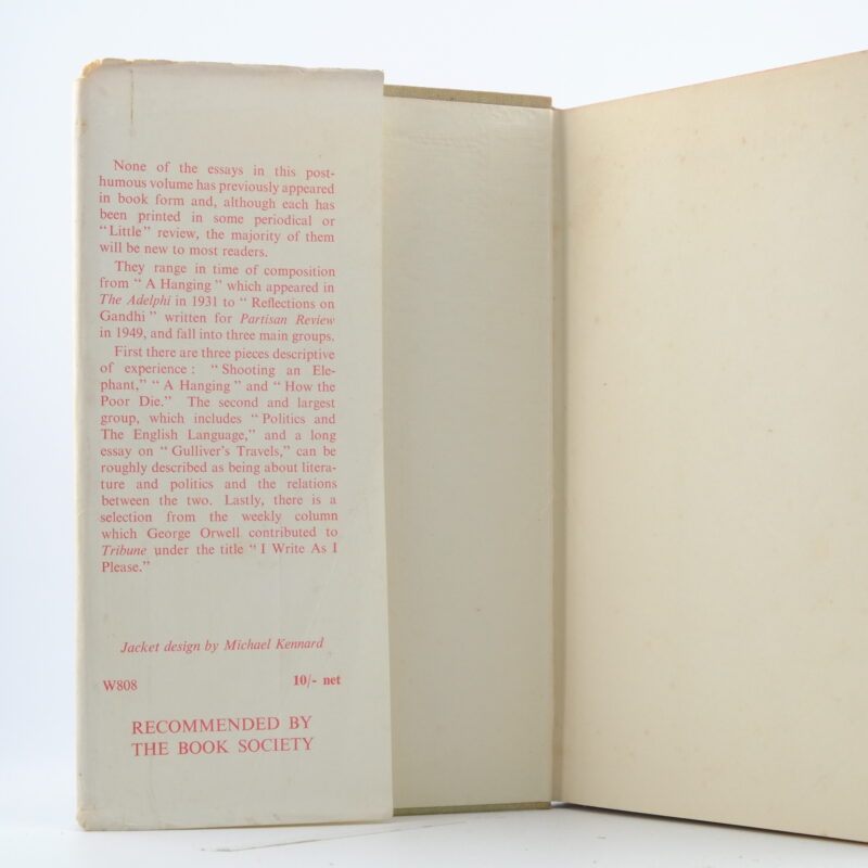 Shooting an Elephant by George Orwell 1st