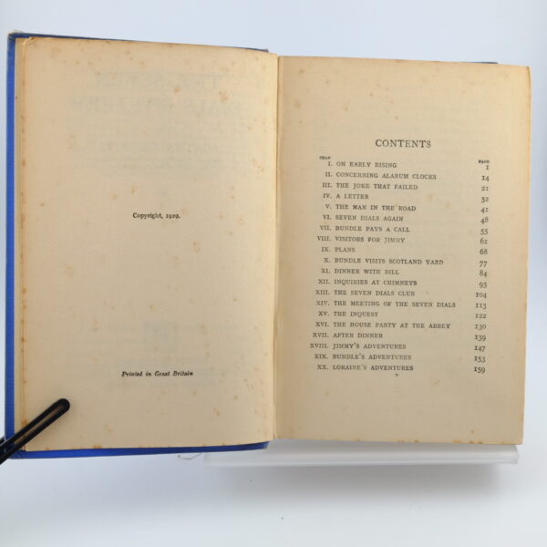 The Seven Dials Mystery by Agatha Christie (