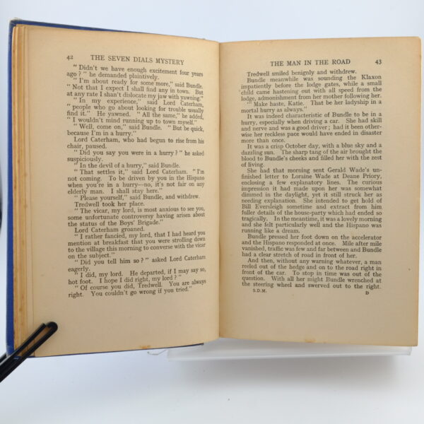 The Seven Dials Mystery by Agatha Christie (