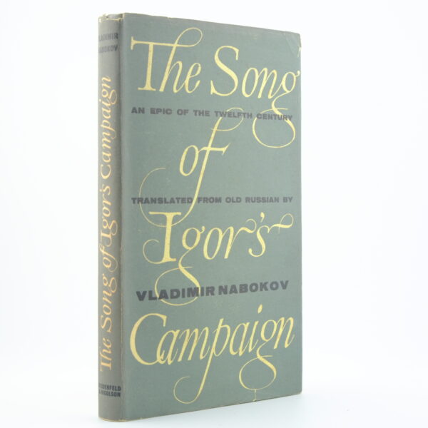 The Song of Igor's Campaign by Vladimir Nabokov