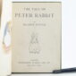 The Tale of Peter Rabbit with signature Beatrix Potter 1st (