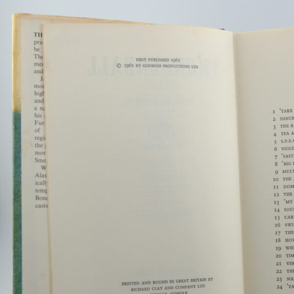 Thunderball by Ian Fleming 1st edition