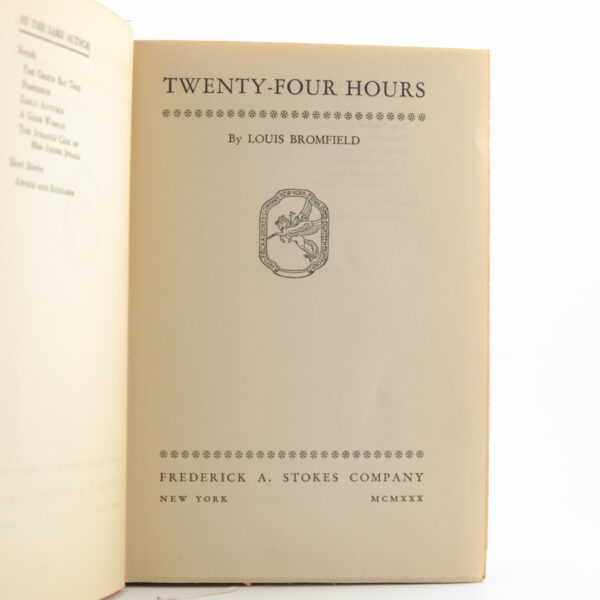24 Hours by Louis Bromfield