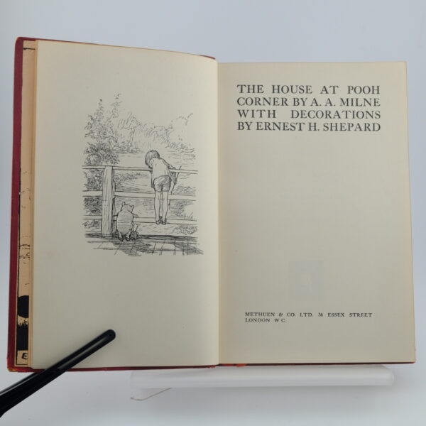 The House at Pooh Corner by A. A. Milne 1st deluxe