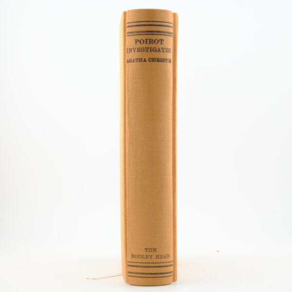 Poirot Investigates 1st edition Agatha Christie