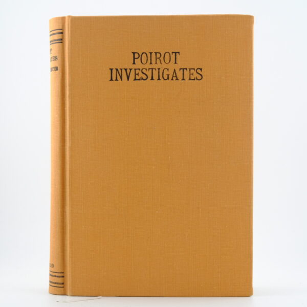 Poirot Investigates 1st edition Agatha Christie