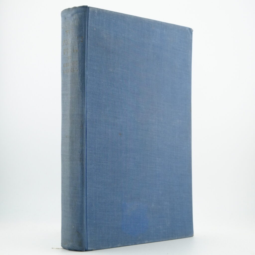Road to Wigan Pier 1st edition George Orwell