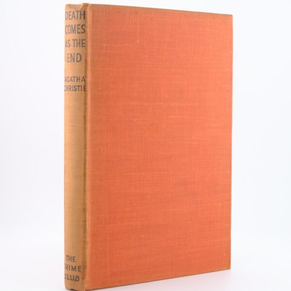 Death comes as the end Agatha Christie