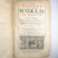 The History of the World 1st edition by Alexander Ross 1652