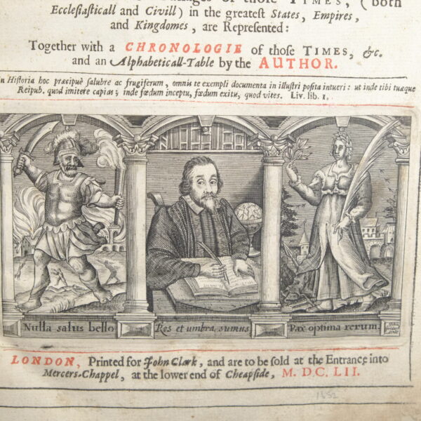 The History of the World 1st edition by Alexander Ross 1652