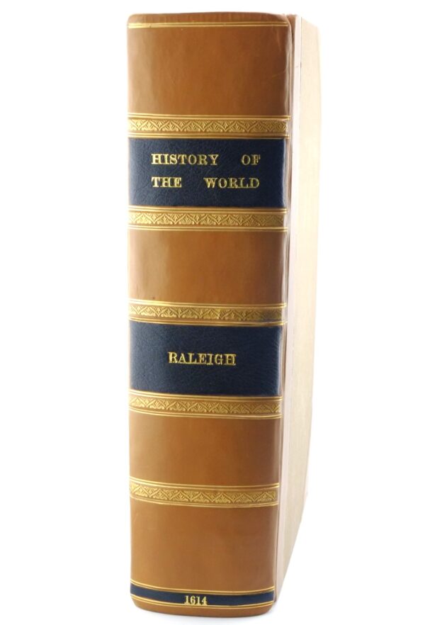The History of the World by Sir Walter Raleigh 1st edition 1614