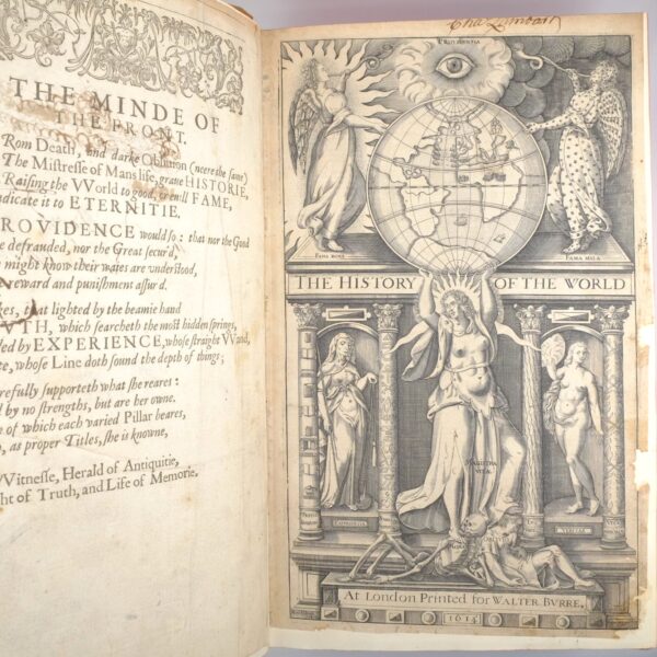 The History of the World by Sir Walter Raleigh 1st edition 1614