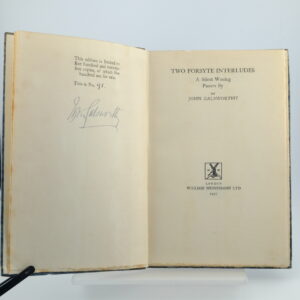 Two Forsyte Interludes by John Galsworthy
