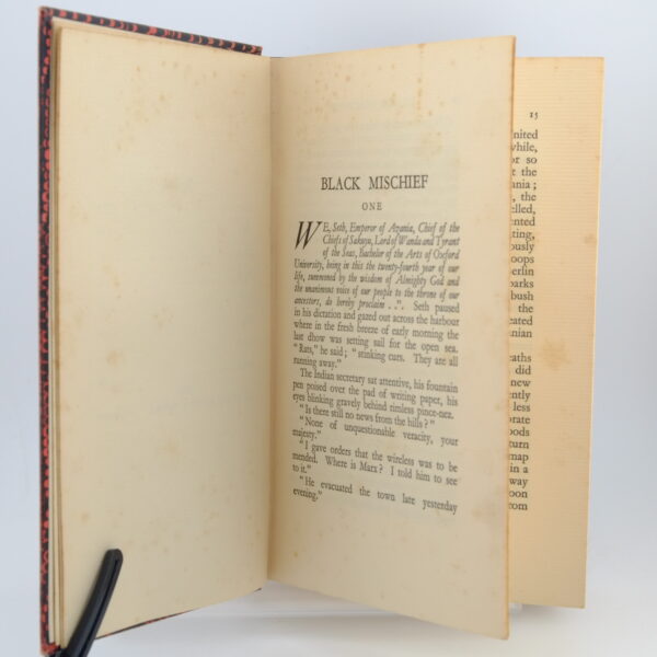 Black Mischief by Evelyn Waugh 1st (7) Black Mischief by Evelyn Waugh 1st