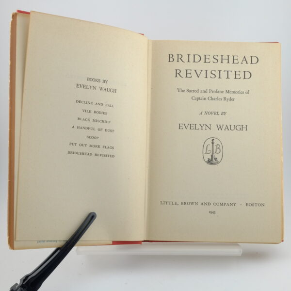 Brideshead Revisited by Evelyn Waugh 1st US (7) Brideshead Revisited by Evelyn Waugh 1st US