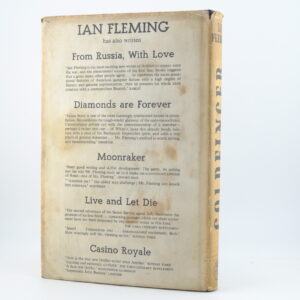 Goldfinger by Ian Fleming 1st DJ