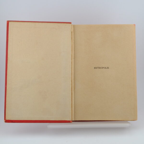 Metropolis by Thea Von Harbou (3) Metropolis by Thea Von Harbou (3)