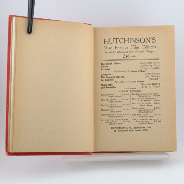 Metropolis by Thea Von Harbou (5) Metropolis by Thea Von Harbou