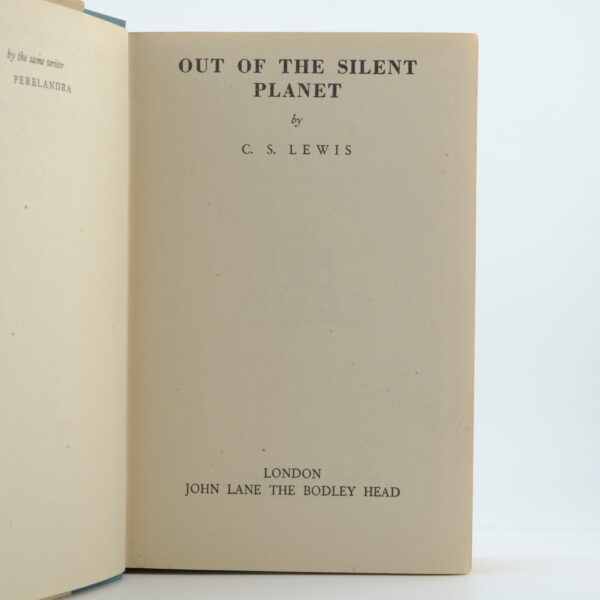 Out of the Silent Planet by C. S. Lewis