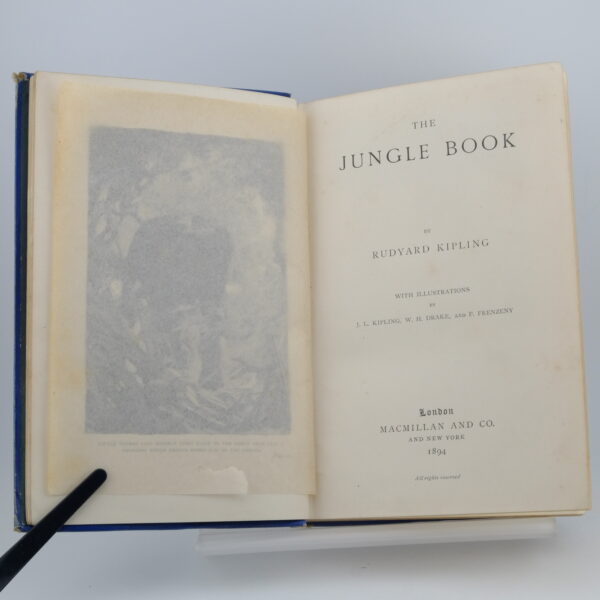 Pair of the Jungle Books by R Kipling 1st (5) Pair of the Jungle Books by R Kipling 1st