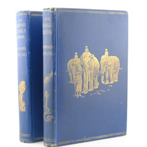 Pair of the Jungle Books by R Kipling 1st